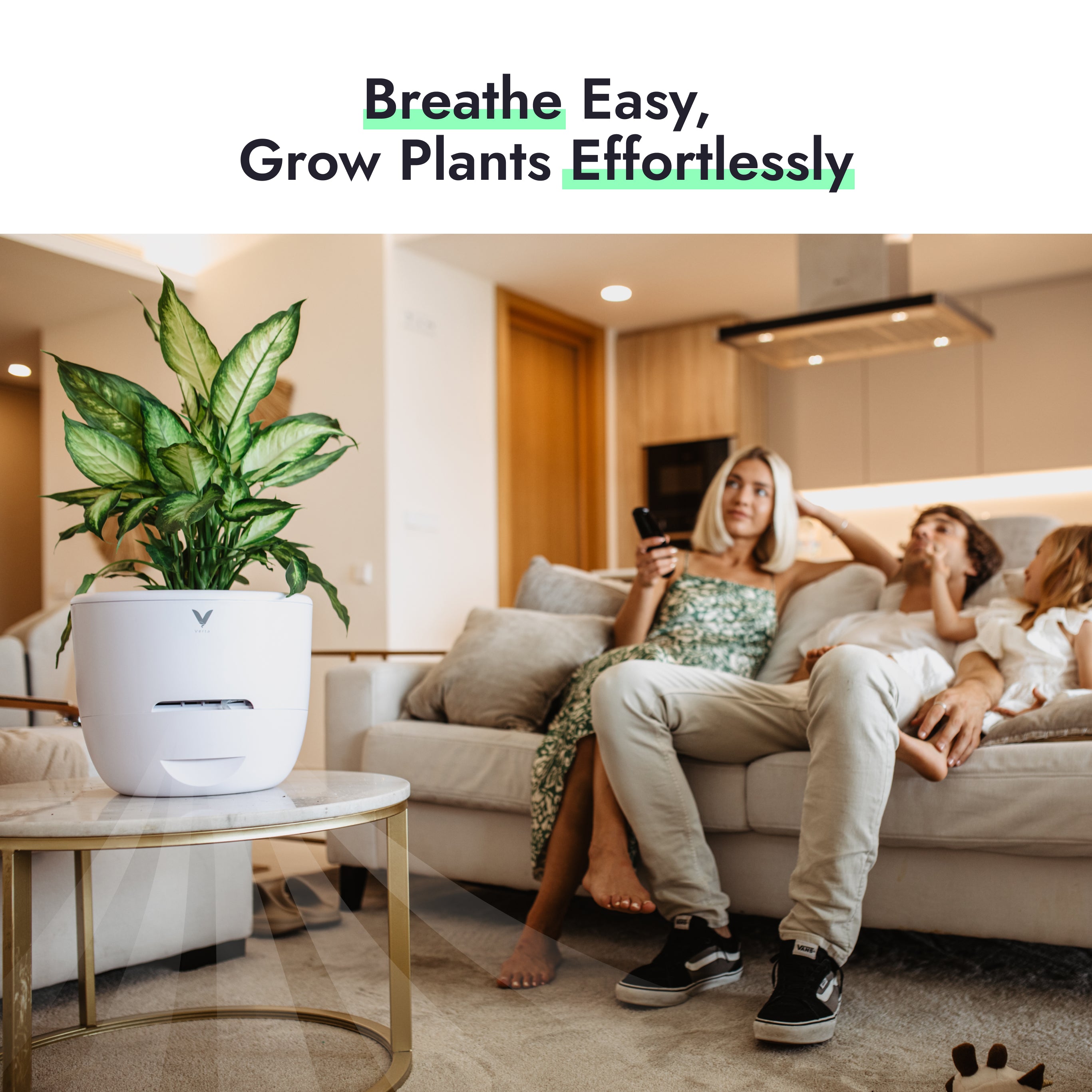 Verta®: Nature Inspired Air Purifier Powered by Plants