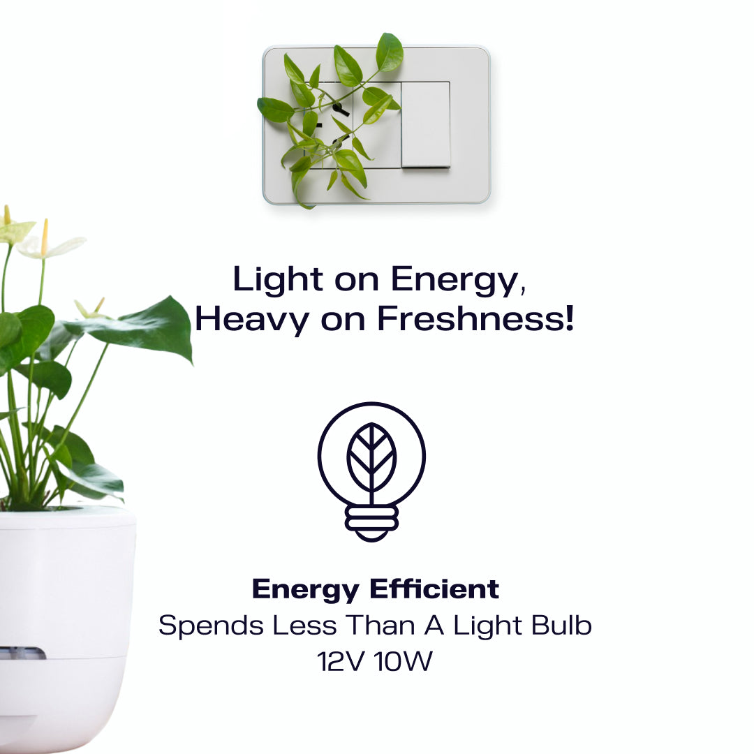 Verta®: Nature Inspired Air Purifier Powered by Plants