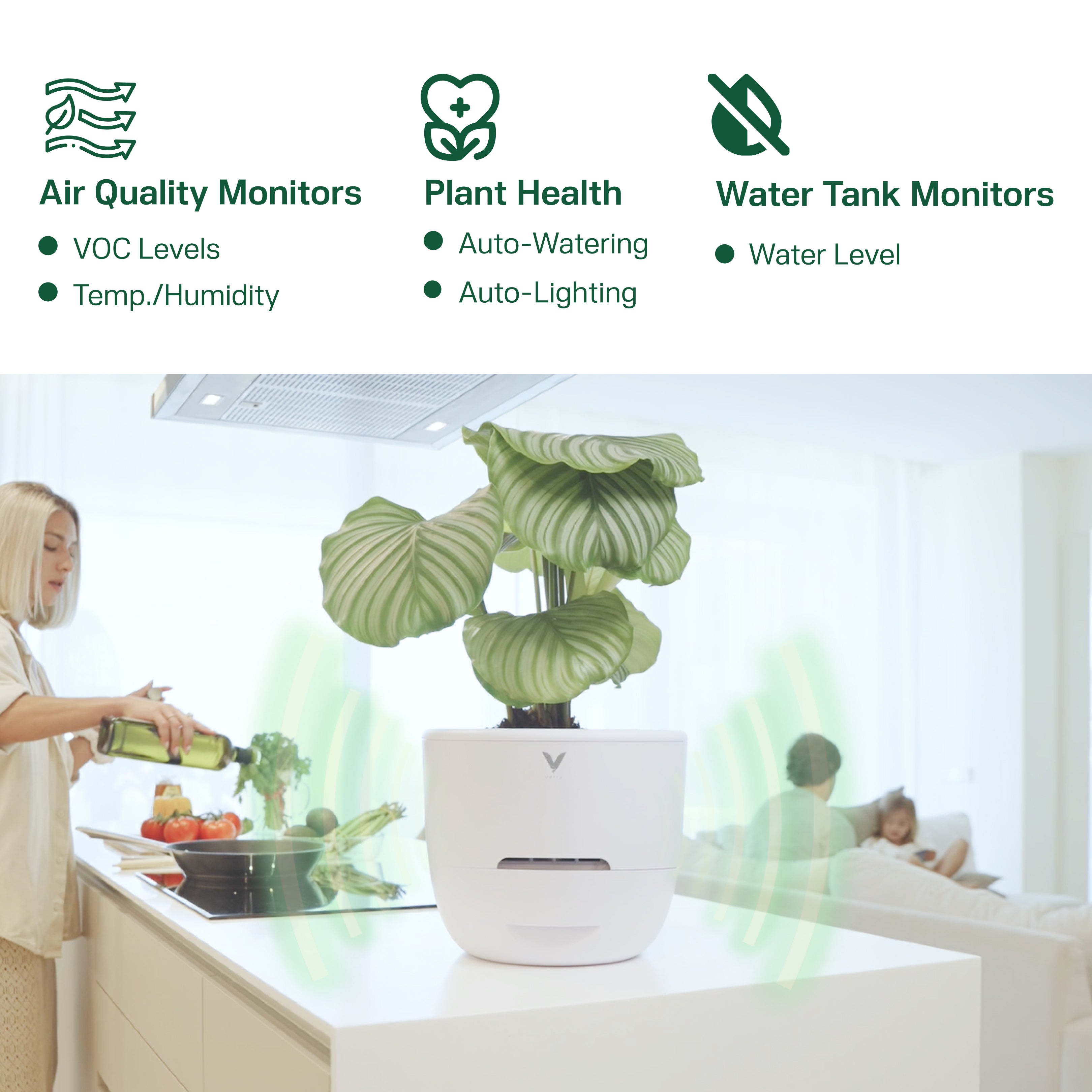 Verta®: Nature Inspired Air Purifier Powered by Plants